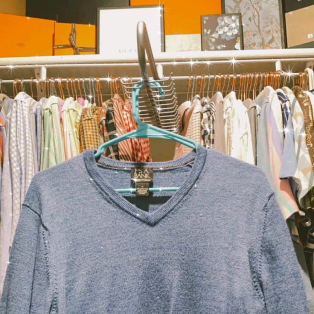 Jos. A. Bank long sleeve v neck